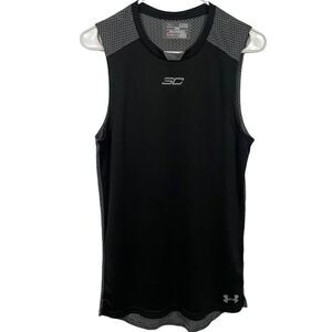 Under Armour Black Fitted Activewear Tank Top